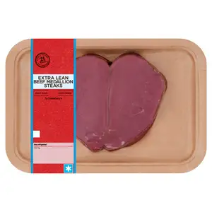 Sainsbury's British or Irish 21 Day Matured Beef Medallion Steak 340g