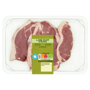 Sainsbury's British or New Zealand Lamb Rump Steaks 300g