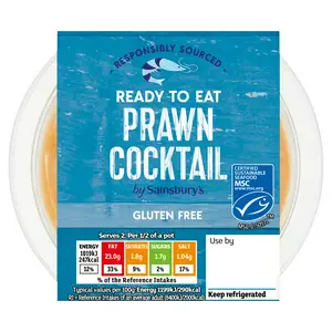 Sainsbury's Coldwater Prawn Cocktail MSC 170g