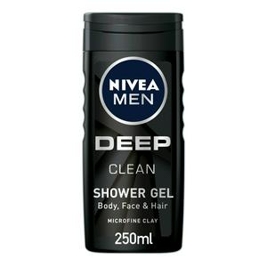 Nivea Men Shower Gel Deep Clean 250ml