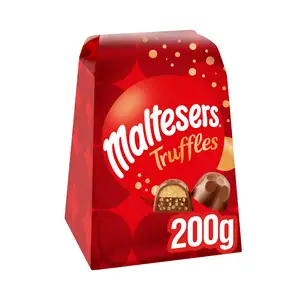 Maltesers Truffles Milk Chocolate Gift Box Of Chocolates 200g