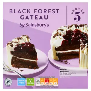 Sainsbury's Blackforest Gateau 375g