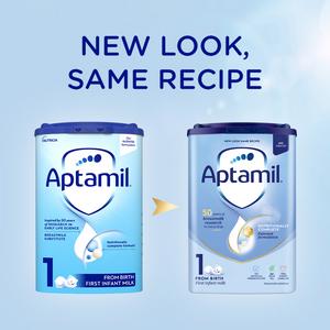 Aptamil 1 First Infant Baby Milk Formula Powder From Birth 800g - gallery image 3