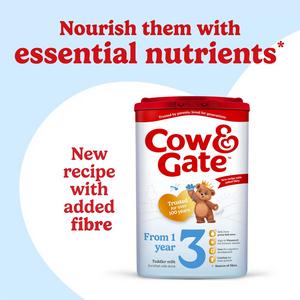 Cow & Gate 3 Toddler Milk Formula Powder 1+ Years 800g - gallery image 2