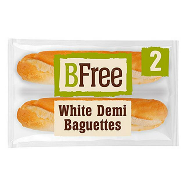 BFree Bake at Home White Demi Baguettes 2x110g