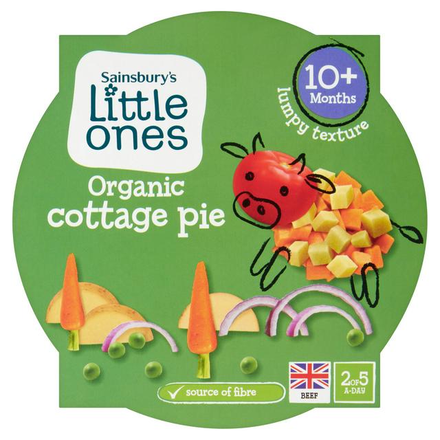 Sainsburys Sainsbury's Little Ones Organic Cottage Pie 10+ Months 190g