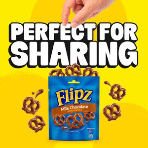 Flipz Milk Chocolate Covered Pretzels 90g - gallery image 3