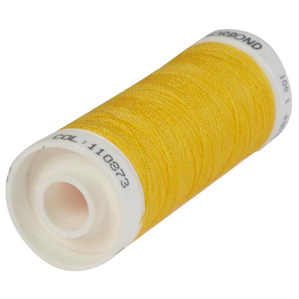 Korbond MustardYellow Polyester Thread 100m - gallery image 1