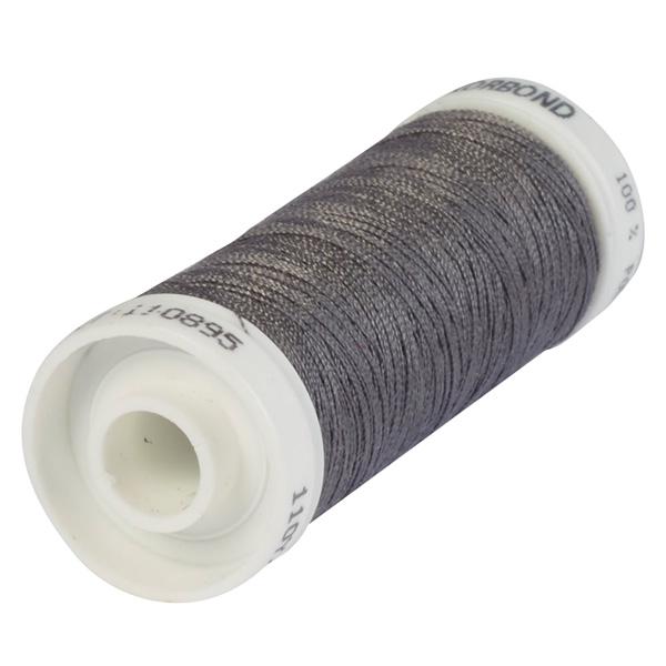 Korbond Steel Grey Polyester Thread 100m - gallery image 1