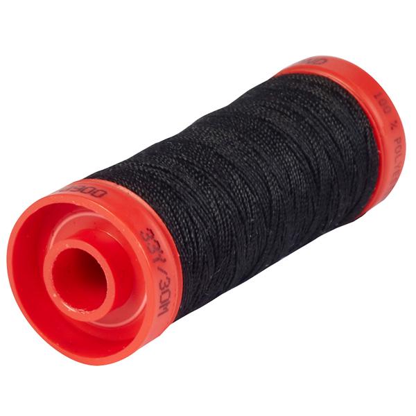Korbond Black Top Stitch Thread 30m - gallery image 1