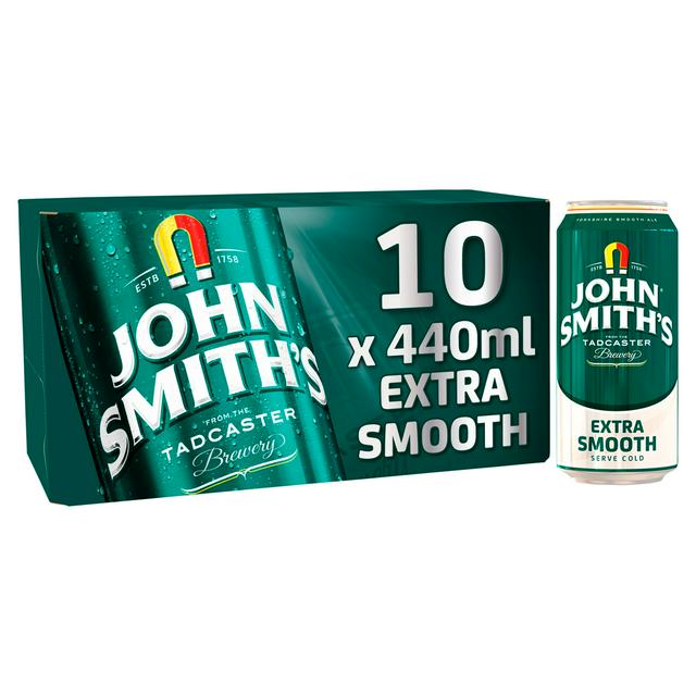 John Smith's Extra Smooth Ale Cans 10x440ml - gallery image 1