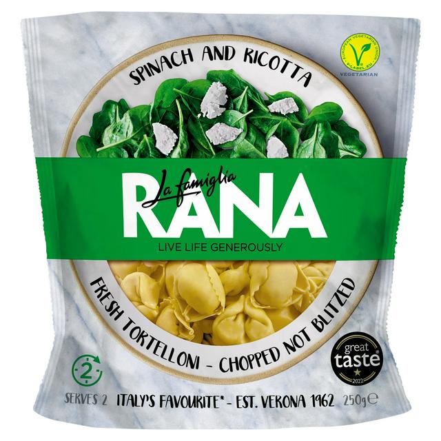 La Famiglia Rana Spinach & Ricotta Fresh Tortelloni 250g