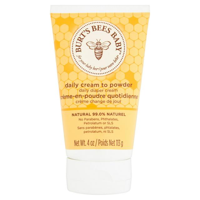 burt's bees baby cream to powder