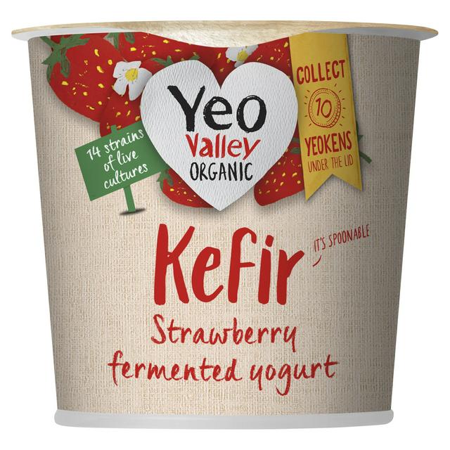 Yeo Valley Kefir Strawberry Organic Yogurt 350g