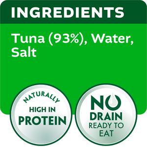 John West No Drain Fridge Pot Tuna Steak with a Little Brine 110g - gallery image 5