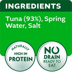 John West No Drain Fridge Pot Tuna Steak with a Little Spring Water 110g - gallery image 5