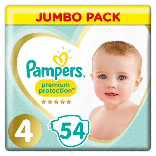 Pampers Active Fit Size 4, Jumbo+ Pack 