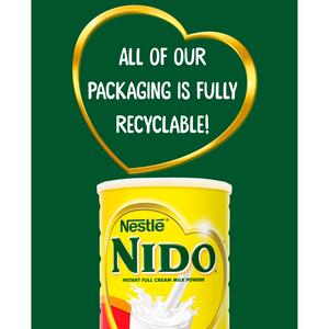 Nido Instant Full Cream Milk Powder Tin 400g - gallery image 4