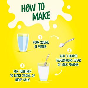 Nido Instant Full Cream Milk Powder Tin 400g - gallery image 6