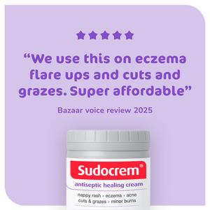 Sudocrem Antiseptic Cream Nappy Rash, Acne Spots, Eczema & First Aid 175g - gallery image 5