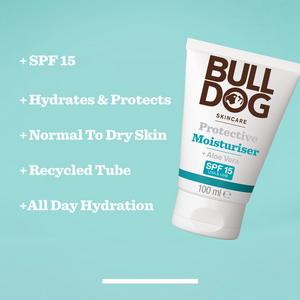 Bulldog Skincare Protective Face Moisturiser SPF 15 100ml - gallery image 2