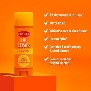 O'Keeffe's Lip Repair & Protect SPF 15 Lip Balm 4.2g - gallery image 3