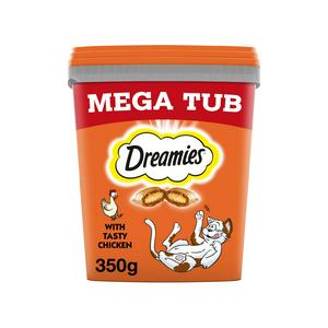 Dreamies Cat Treats Biscuits with Beef 60g Sainsbury s