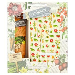 Heathcote& Ivory In The Garden Gardening Gloves & Hand Cream Set Heathcote& Ivory In The Garden Gardening Gloves & Hand Cream Set