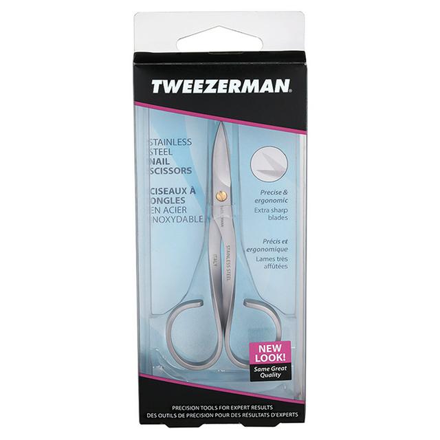 tweezerman stainless steel nail scissors
