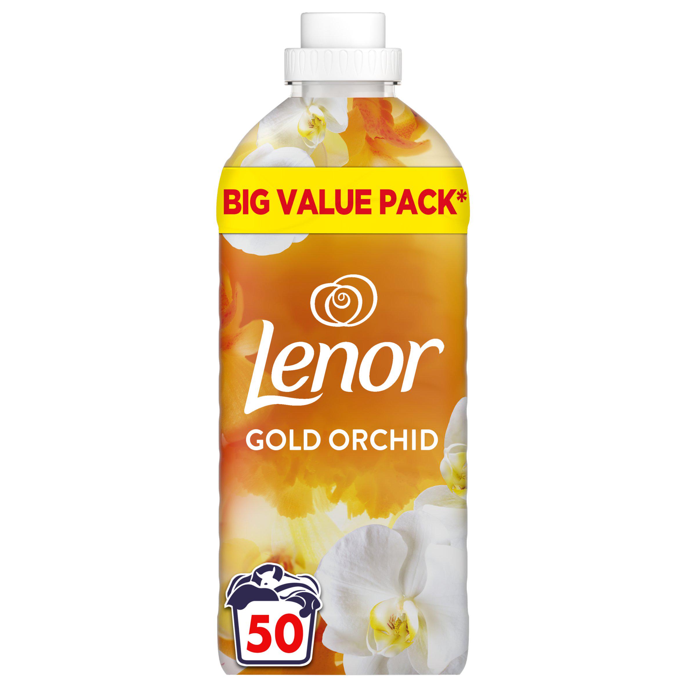 Scented Fabric Conditioner with Vanilla Orchid and Amber 1.65L (50 Washes)