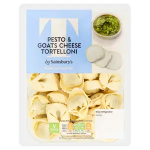 Sainsbury's Pesto & Goat Cheese Tortelloni 300g