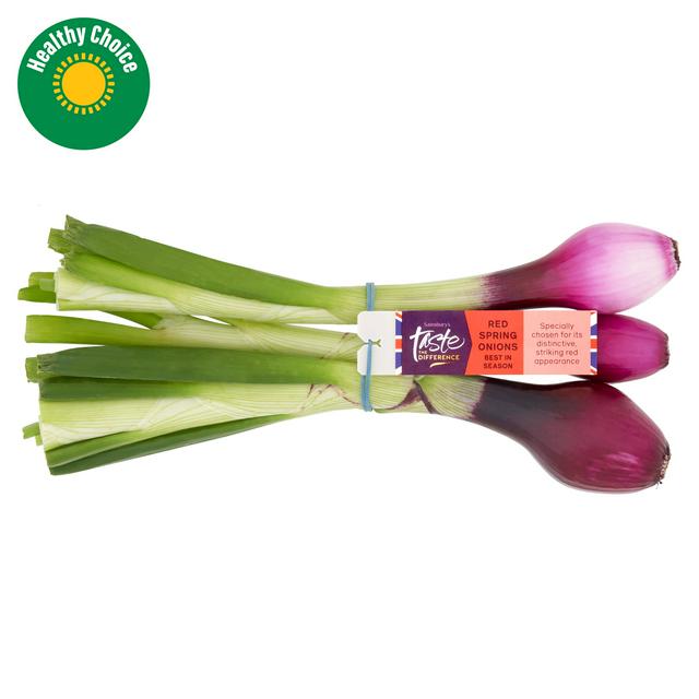 Sainsbury's Red Spring Onions, Taste the Difference - gallery image 1