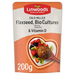 Linwoods Milled Flaxseed with Bio Cultures & Vitamin D 200g