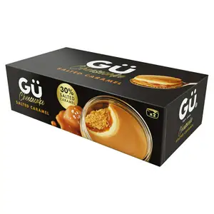 Gü Salted Caramel Cheesecake Dessert 2x92g