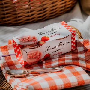 Bonne Maman Strawberry Mousse Dessert 2x70g - gallery image 4