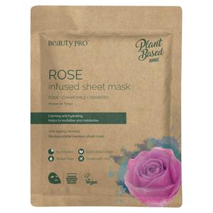 BeautyPro Rose Infused Sheet Mask 22ml