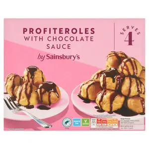 Sainsbury's Profiteroles & Chocolate Sauce 260g