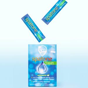 Spatone Liquid Iron Supplement with Vitamin C Sachets (28x25ml) 700ml - gallery image 2