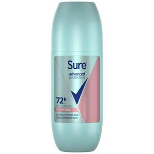 Sure 72h Advanced Protection Anti-Perspirant Roll On Deodorant, Pure Fresh 100ml
