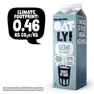 Oatly Oat Drink Semi Chilled 1L - gallery image 4