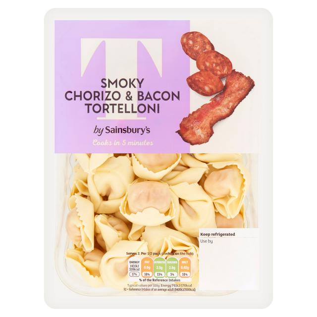 Sainsburys Sainsbury's Smokey Chorizo Tortelloni 300g