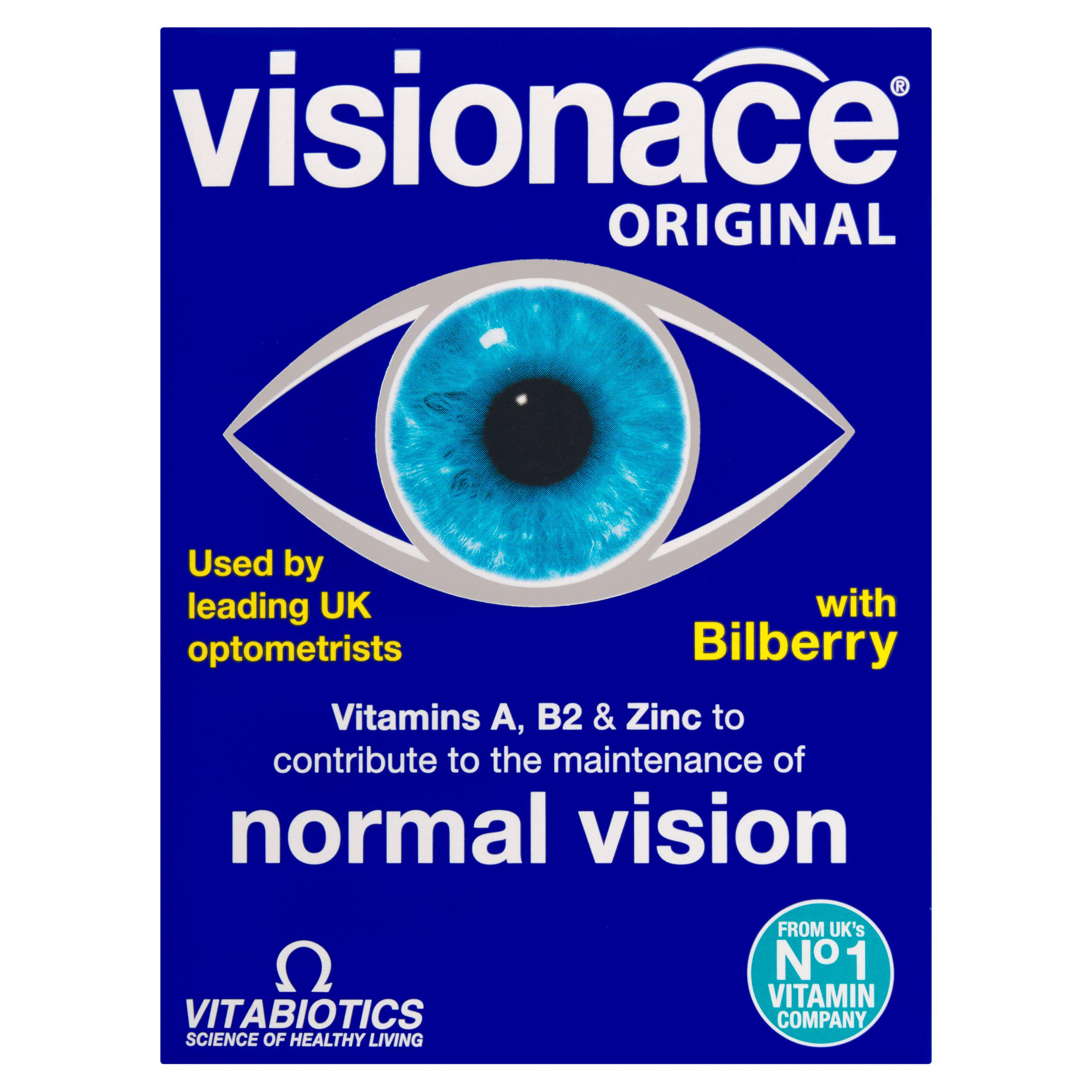Vitabiotics Visionace Original Multivitamin Tablets 30