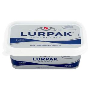 Lurpak Slightly Salted Spreadable Blend of Butter & Rapeseed Oil 750g - gallery image 2