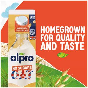 Alpro 1L Oat No Sugar Chilled Dairy Free Drink - gallery image 3