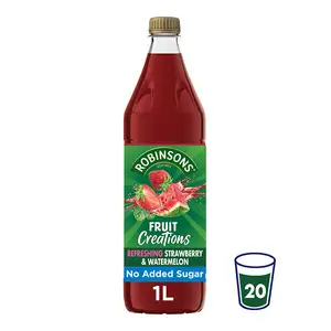 Robinsons Fruit Creations Refreshing Strawberry & Watermelon Squash 1L