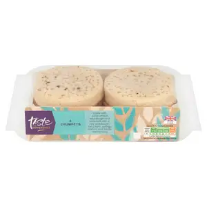 Sainsbury's Luxury Sourdough Crumpets, Taste the Difference x6