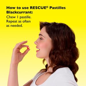 Bach Rescue Soothing Pastilles Blackcurrant Flavour 50g - gallery image 3