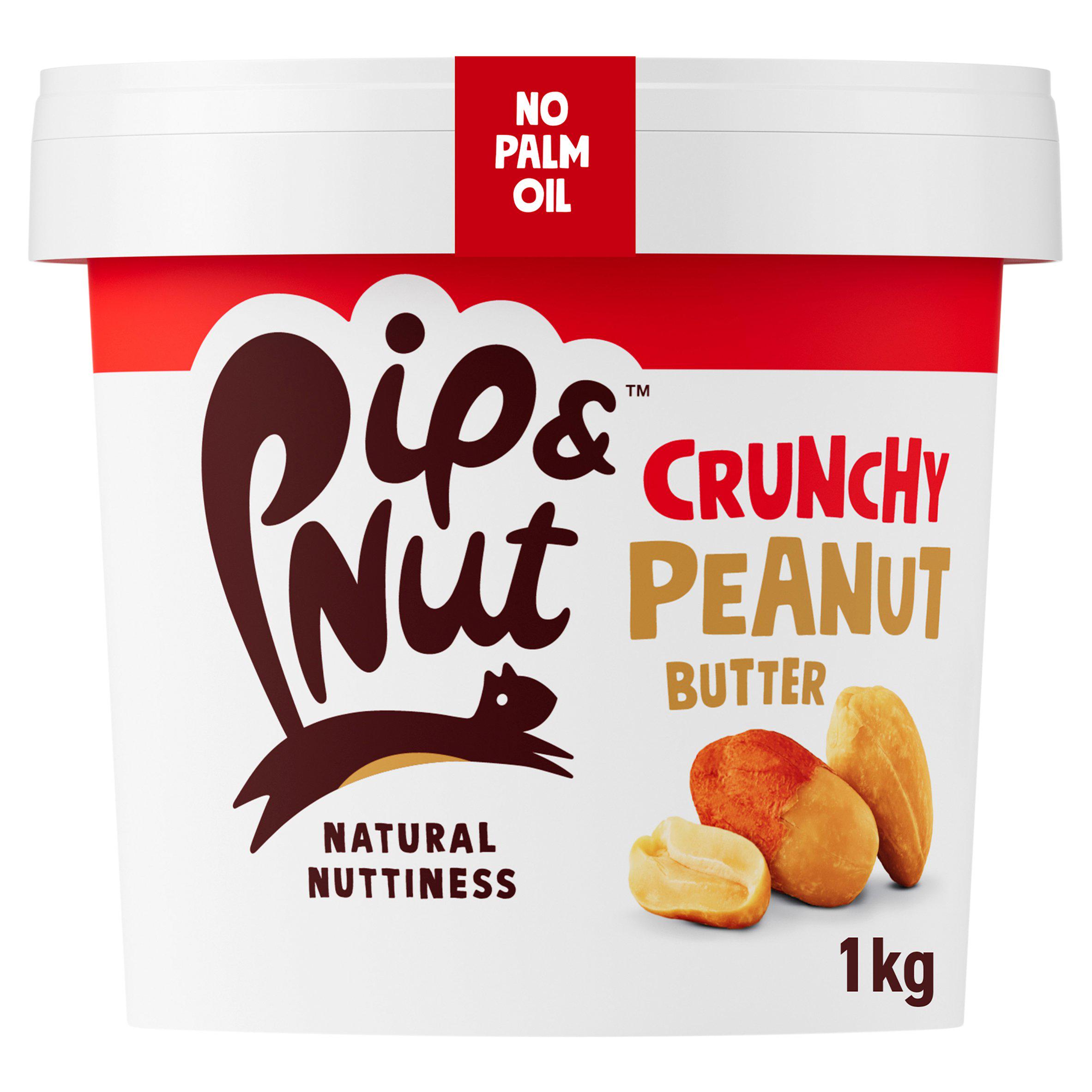 Pip & Nut Crunchy Peanut Butter Spread 1kg