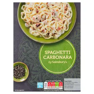 Sainsbury's Spaghetti Carbonara Ready Meal For 1 400g