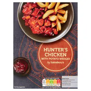 Sainsbury's Hunter's Chicken & Potato Wedges Ready Meal For 1 400g